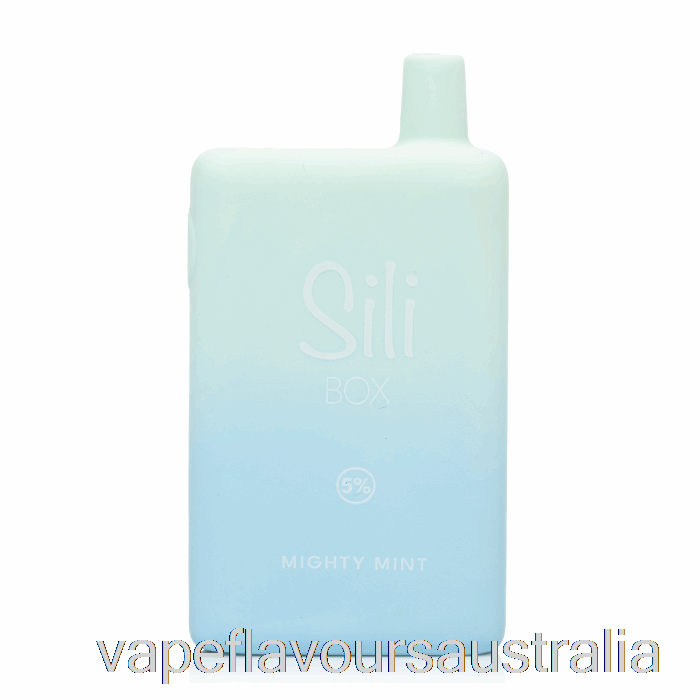 Vape Flavours Australia Sili Box 6000 Disposable Mighty Mint